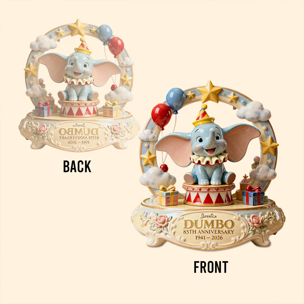 DSNY Flying Elephant 85th Anniversary - Personalized Custom Shaped Acrylic Plaque - Gift For Movie Fans | NL122 - Image 3