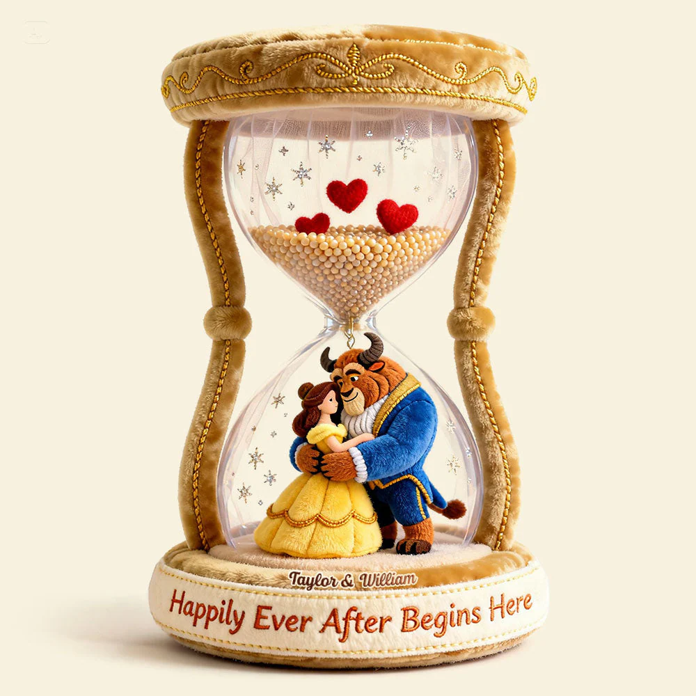 DSNY Happily Ever After Begins Here - Personalized Custom Shaped Pillow - Gift For Couples, Movie Fans NL122 - Image 3