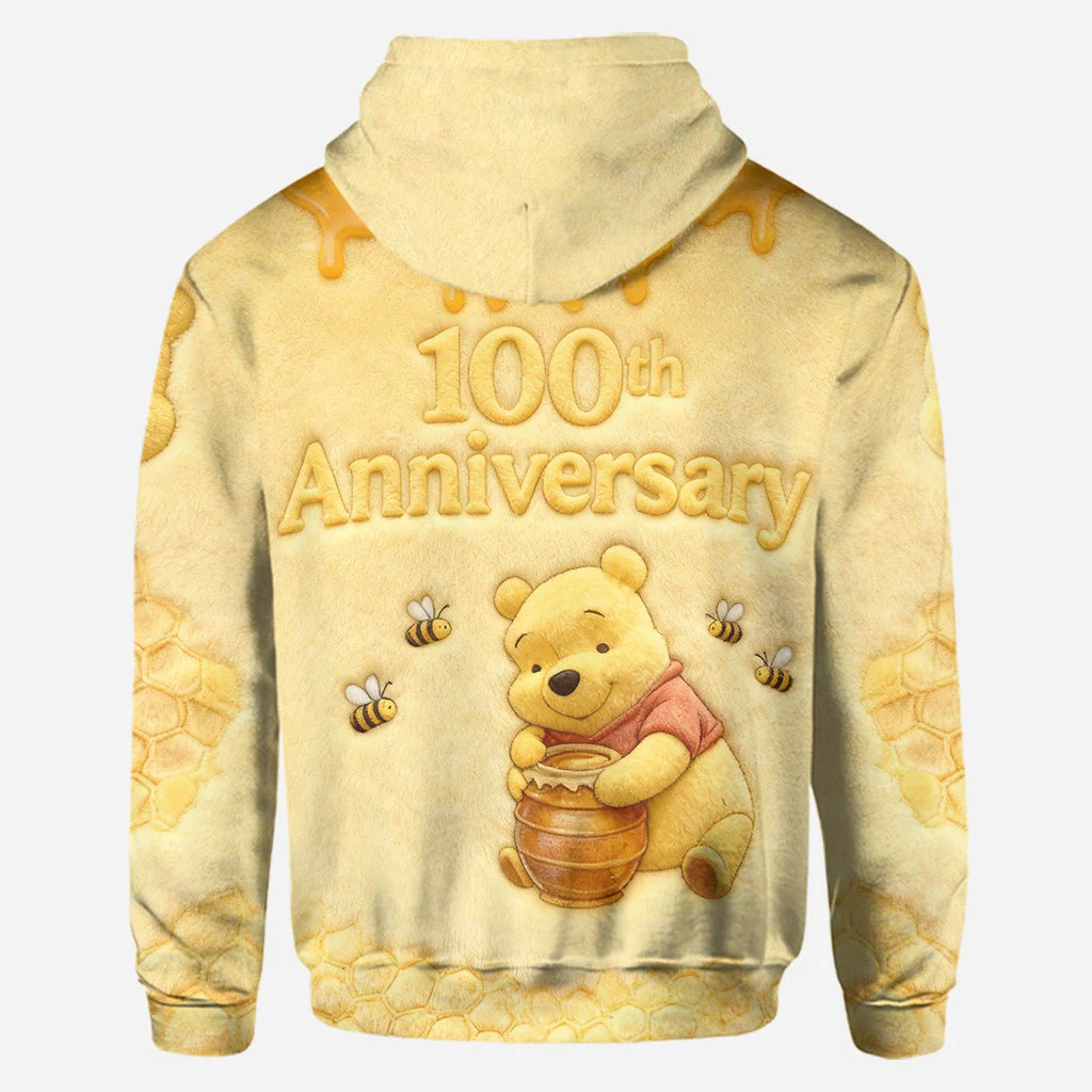 DSNY Honey Bear 100 Years Of Wonder - Personalized Hoodie And Leggings - Gift For Her, Movie Fans  NL122 - Image 6
