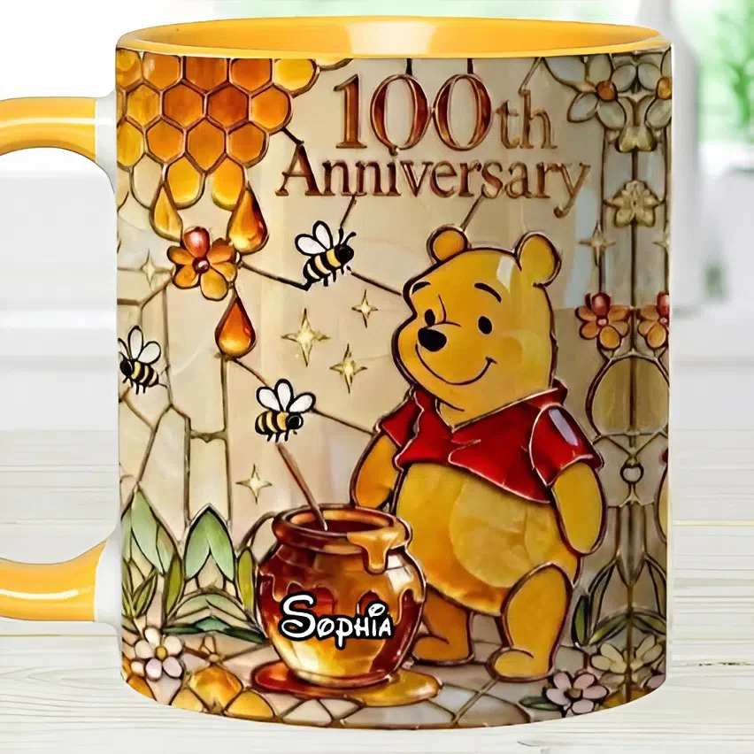 DSNY Honey Bear 100th Anniversary - Personalized Accent Mug - Gift For Fan Movies HH01 - Image 3