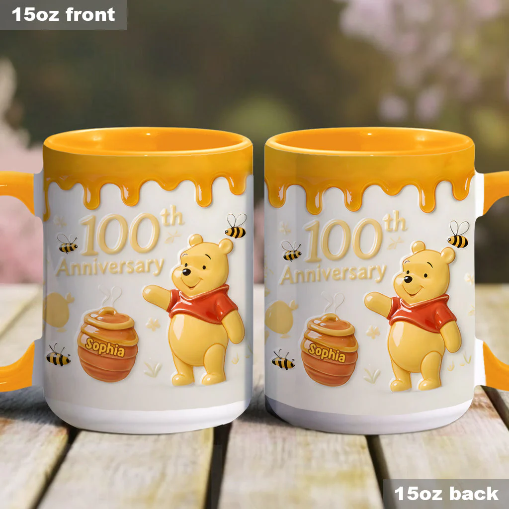 DSNY Honey Bear 100th Anniversary - Personalized Accent Mug - Gift For Fan Movies HH01 - Image 7