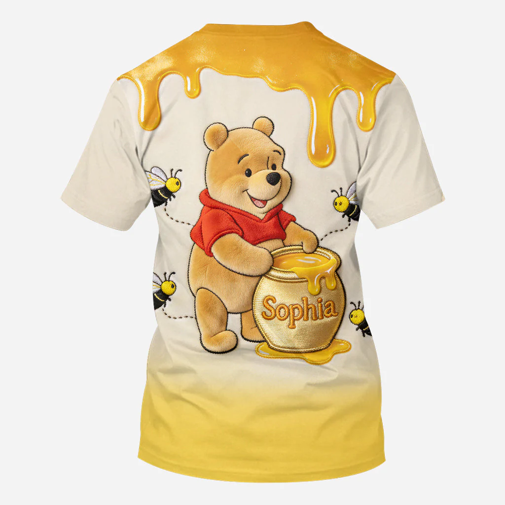 DSNY Honey Bear 100th Anniversary - Personalized All Over Shirt - Gift For Movie Fans NL122 - Image 2