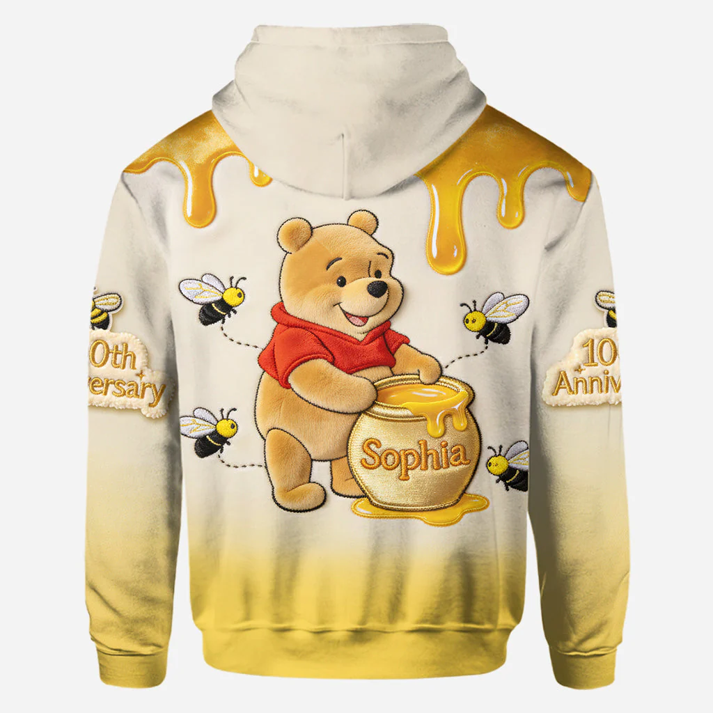 DSNY Honey Bear 100th Anniversary - Personalized All Over Shirt - Gift For Movie Fans NL122 - Image 6