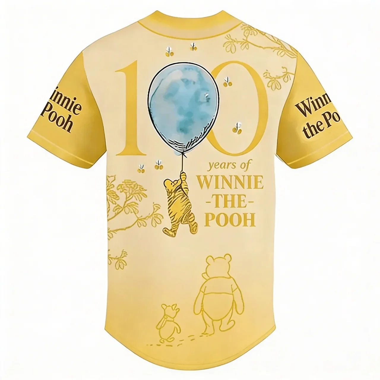 DSNY Honey Bear 100th Anniversary - Personalized Baseball Jersey - Gift For Movie Fans HH01 - Image 4