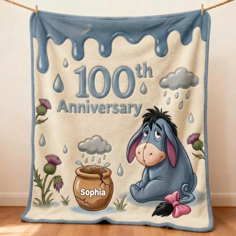 DSNY Honey Bear 100th Anniversary - Personalized Blanket - Gift For Fan Movies HH01 - Image 4