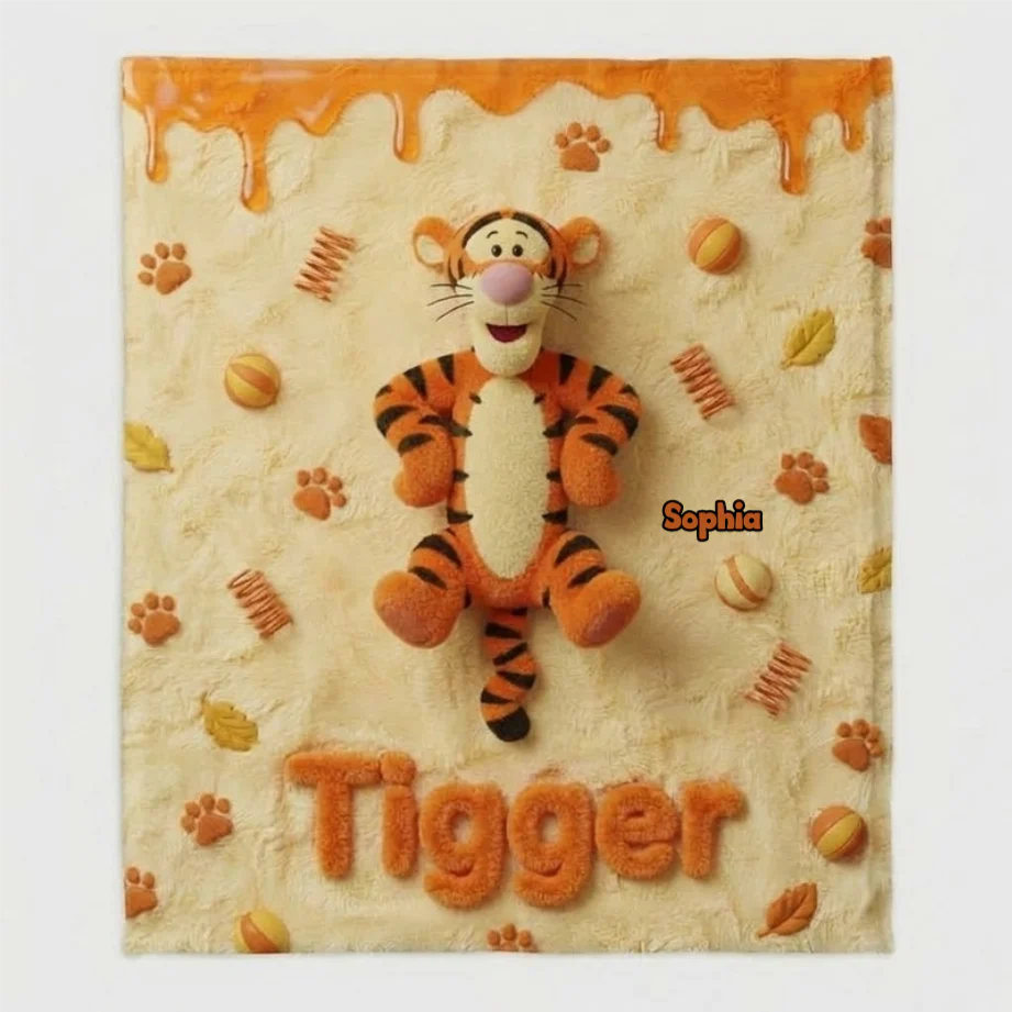 DSNY Honey Bear 100th Anniversary - Personalized Blanket - Gift For Fan Movies HH01 - Image 7