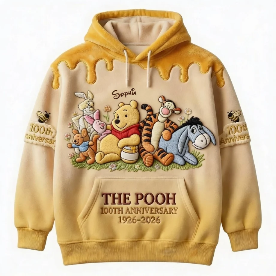 DSNY Honey Bear Celebrate 100th Anniversary - Personalized All Over Shirt - Gift For Movie Fans HH01 - Image 2