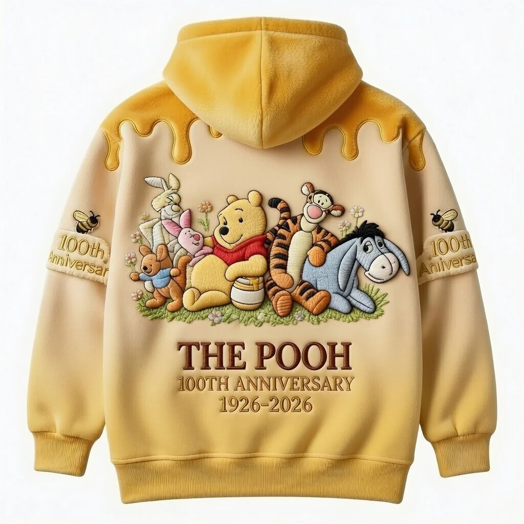 DSNY Honey Bear Celebrate 100th Anniversary - Personalized All Over Shirt - Gift For Movie Fans HH01 - Image 3