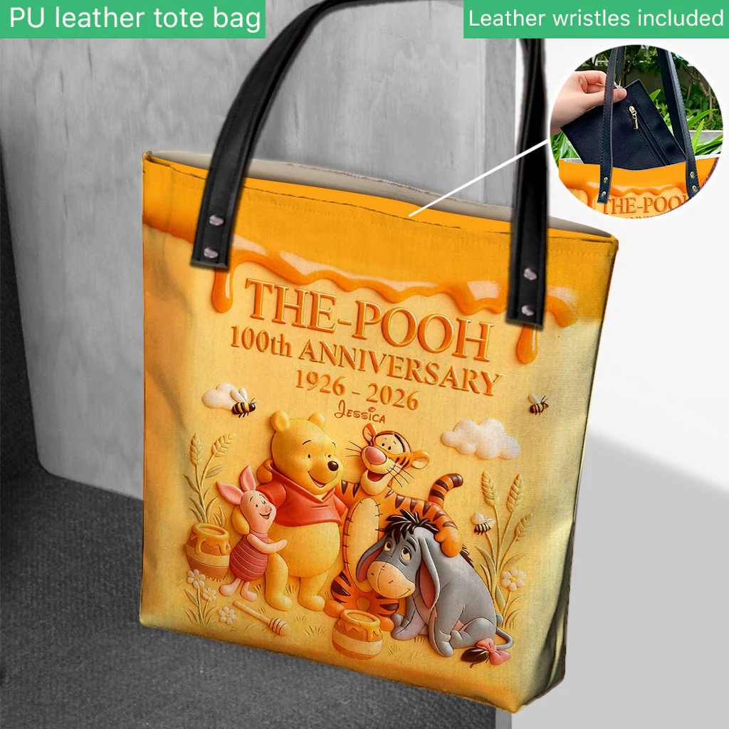 DSNY Honey Bear Celebrate 100th Anniversary - Personalized Tote Bag - Gift For Movie Fans NL122 - Image 3