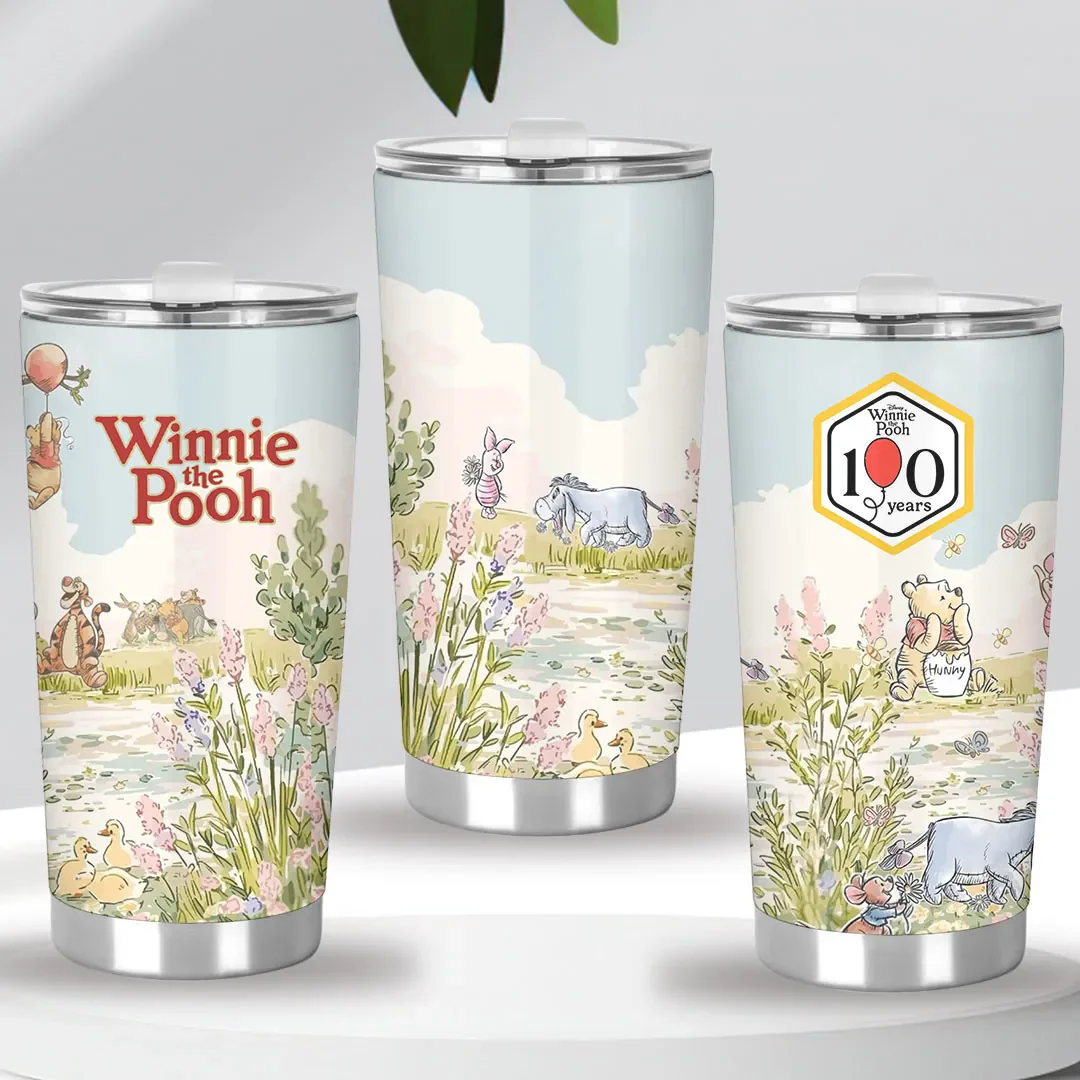 DSNY Honey Bear Celebrate Our 100th Anniversary - Personalized Tumbler - Gift For Movie Fans HH01 - Image 2