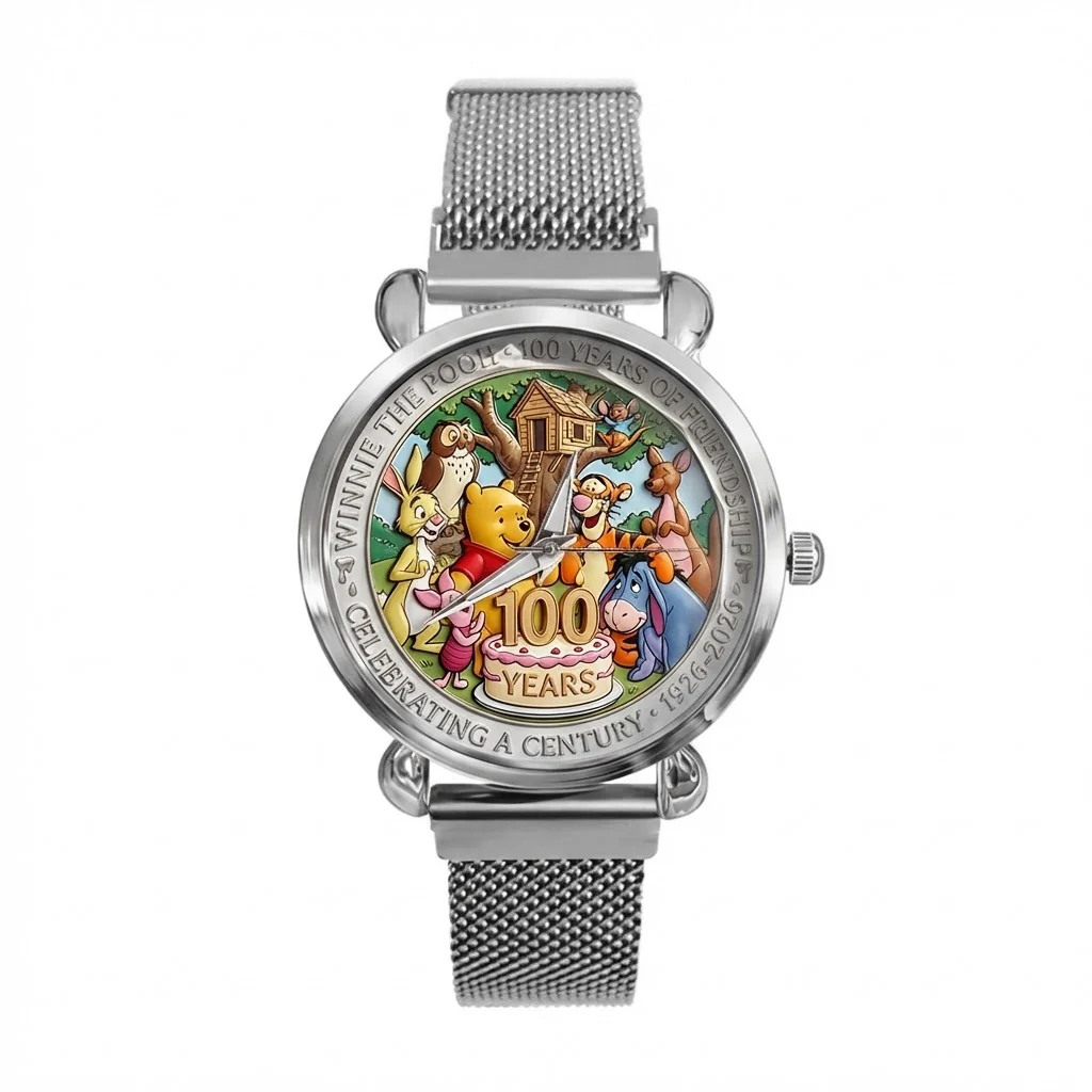 DSNY Honey Bear Celebrating A Century Of Friendship - Women Hand Watch - Gift For Movie Fans NL122 - Image 8