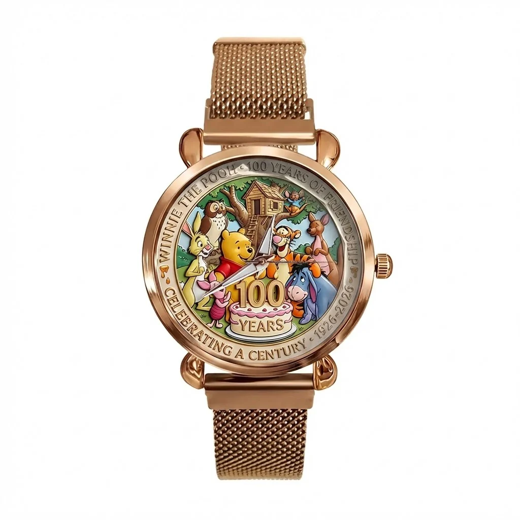 DSNY Honey Bear Celebrating A Century Of Friendship - Women Hand Watch - Gift For Movie Fans NL122 - Image 9