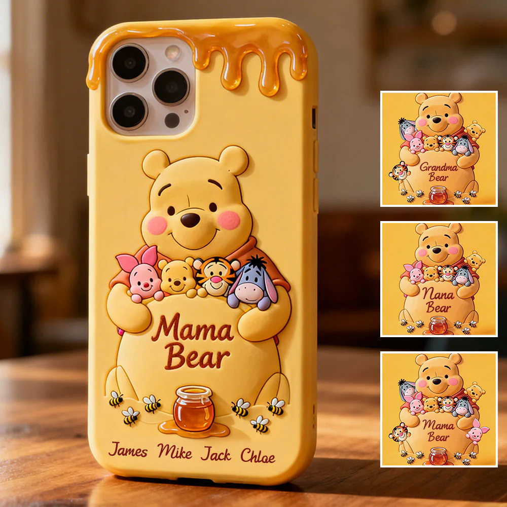 DSNY Honey Mama Bear - Personalized Phone Case - Gift For Mom, Movie Fans NL122