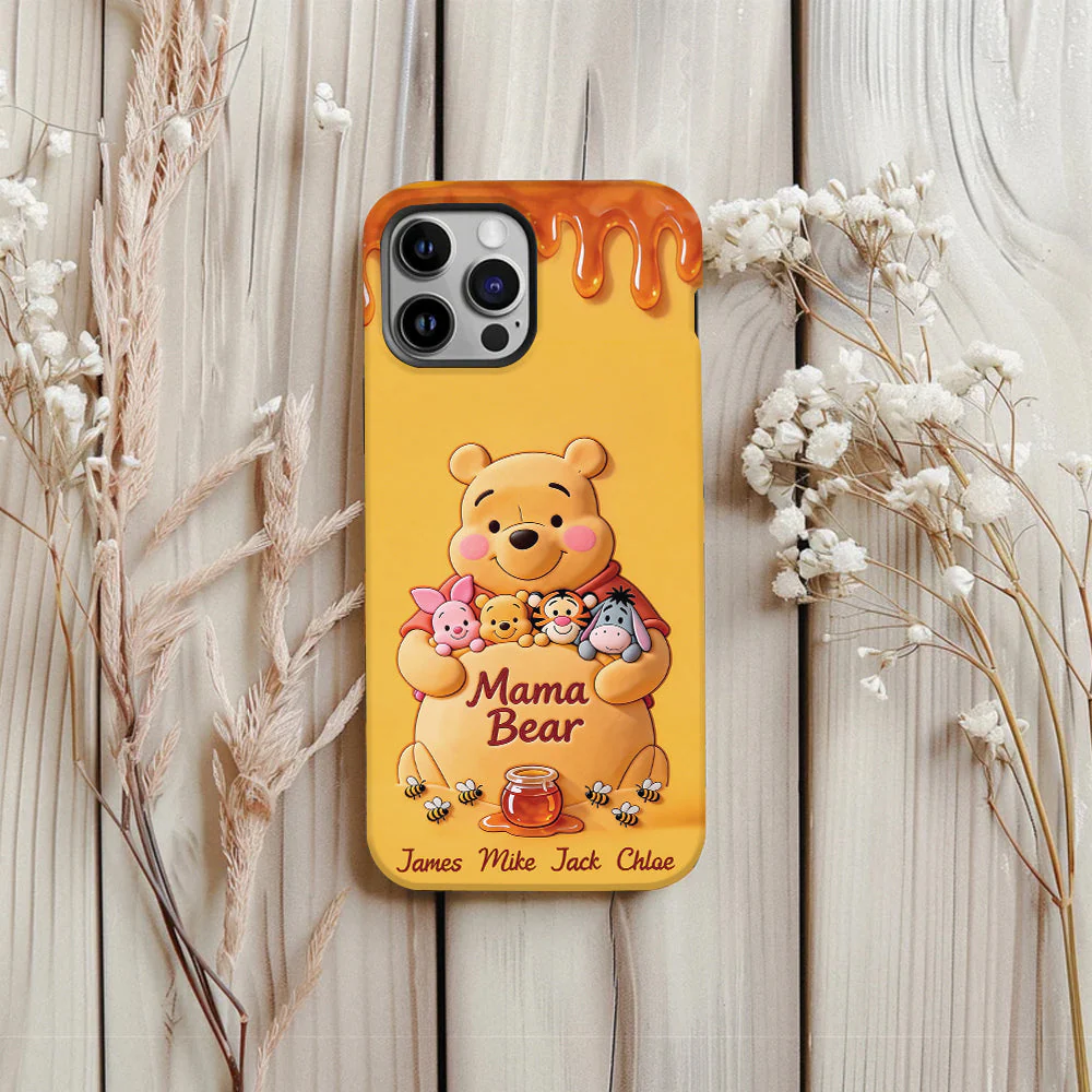 DSNY Honey Mama Bear - Personalized Phone Case - Gift For Mom, Movie Fans NL122 - Image 6