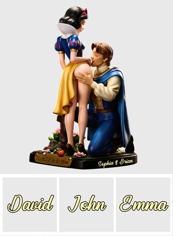 DSNY I Licked It So It's Mine - Personalized Acrylic Plaque - Gift For CoupleDSNY I Licked It So It's Mine - Personalized Acrylic Plaque - Gift For Couple HH01 - Image 5