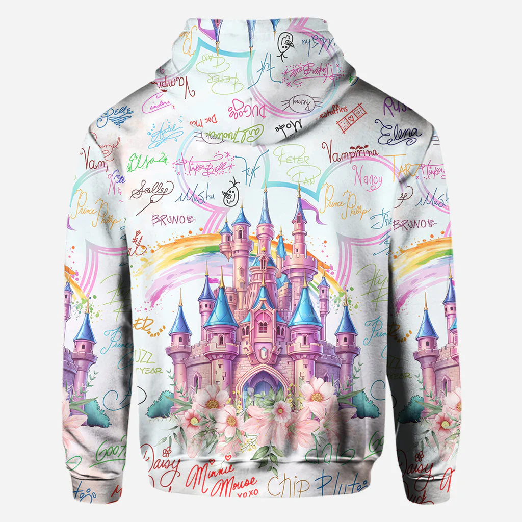 DSNY Just A Girl Loves Magic - Personalized Hoodie - Gift For Her HH01 - Image 4