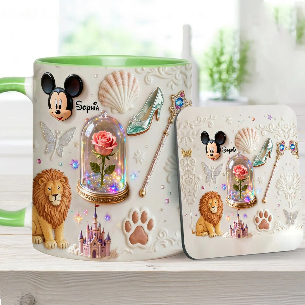 DSNY Magic Mouse Moments - Personalized Accent Mug - Gift For Movie Fans NL122 - Image 2