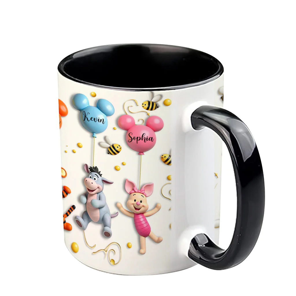 DSNY Mama Honey Bear - Personalized Accent Mug - Gift For Mom, Grandma NL122 - Image 5