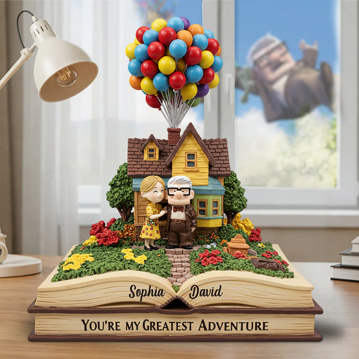 DSNY Old Couple You Are My Greatest Adventure (Ver 3) - Personalized Custom Shaped Acrylic Plaque - Gift For Couples NL122