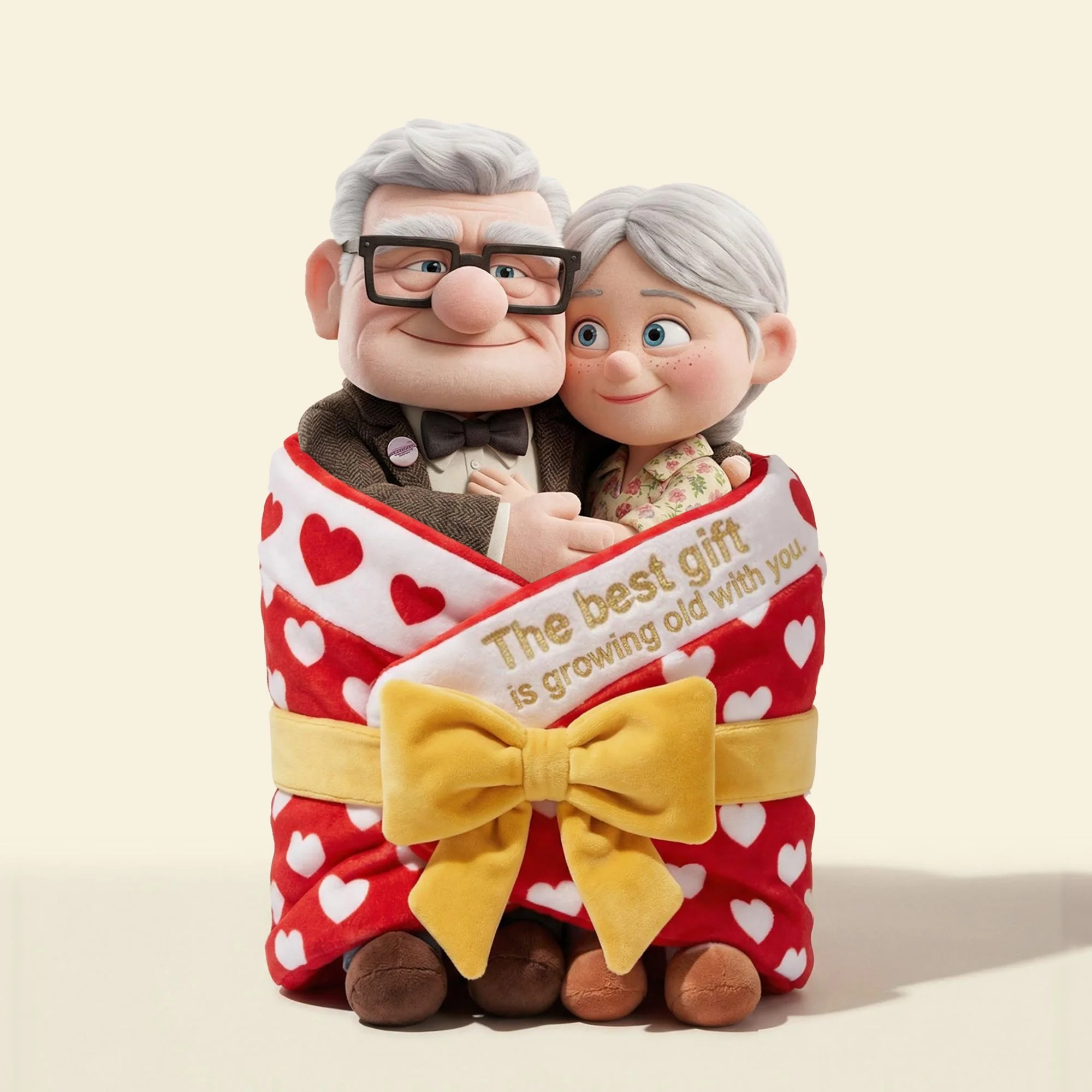 DSNY The Best Gift Is Growing Old With You - Personalized Custom Shaped Pillow - Gift For Couples, Movie Fans NL122 - Image 5