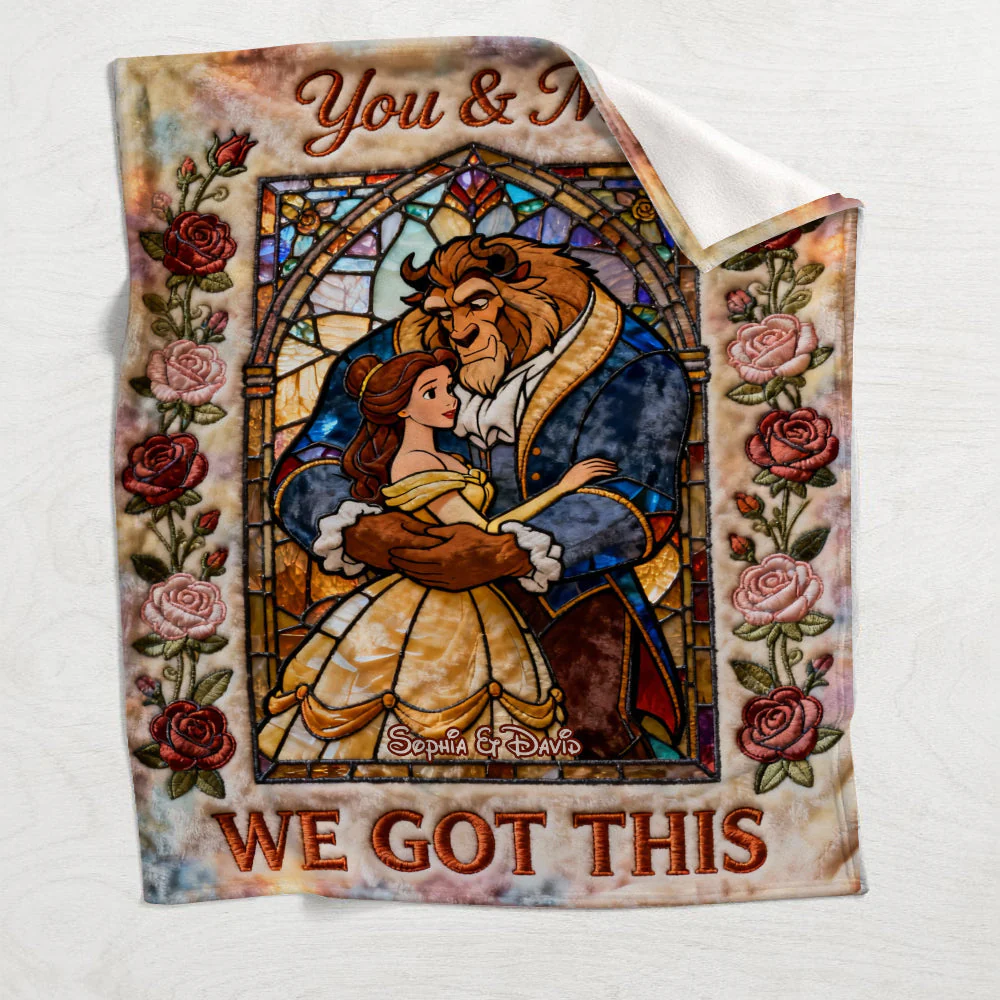 DSNY You And Me We Got This - Personalized Blanket - Gift For Couples, Movie Fans NL122 - Image 4