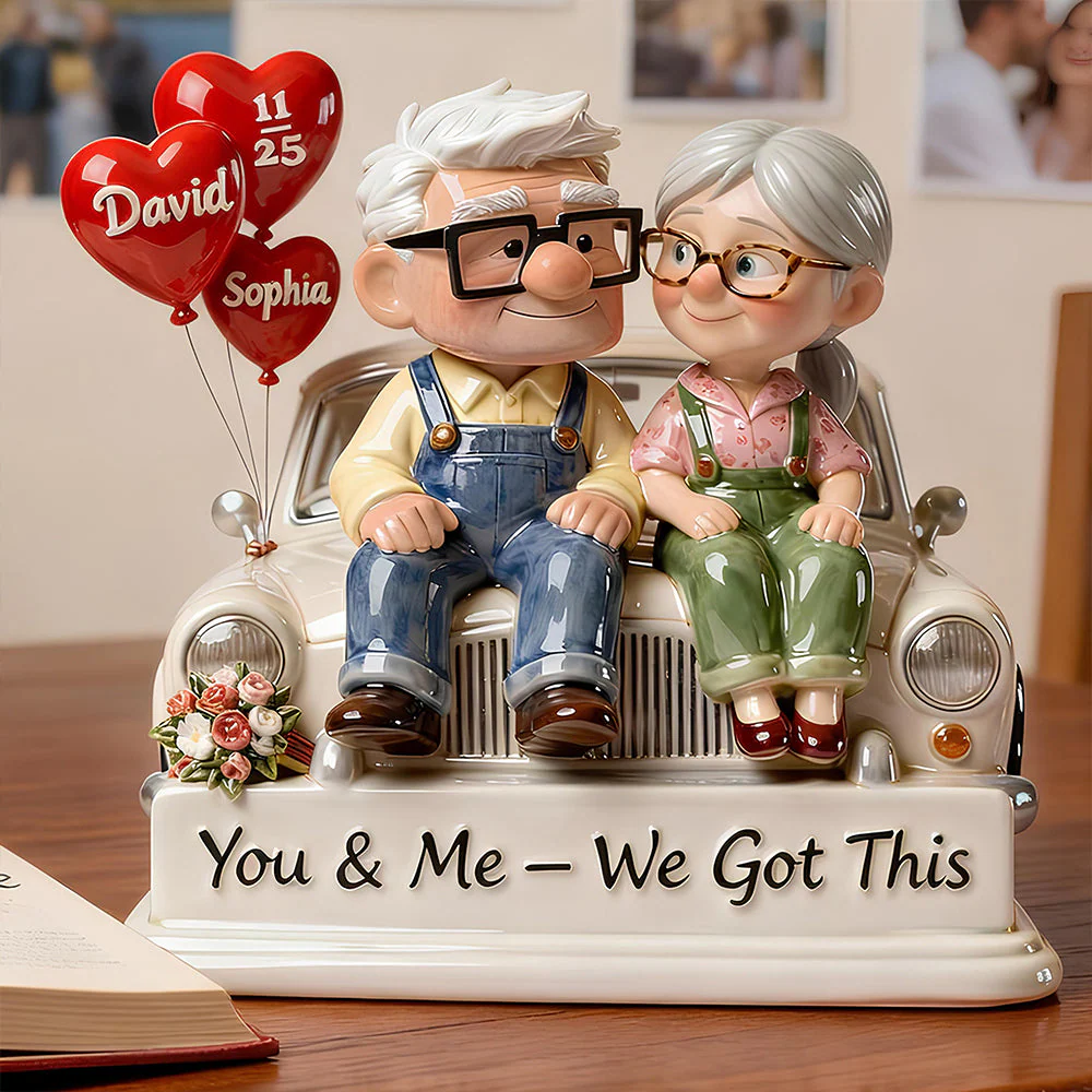 DSNY You And Me We Got This - Personalized Custom Shaped Acrylic Plaque - Gift For Couples, Movie Fans NL122 - Image 2