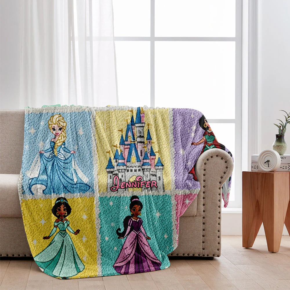 DSNY You Are My Princess (Ver 2) - Personalized Blanket - Christmas Gift For Daughter HH01 - Image 2