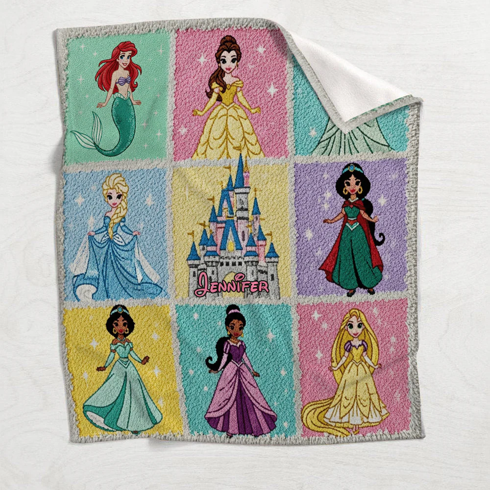 DSNY You Are My Princess (Ver 2) - Personalized Blanket - Christmas Gift For Daughter HH01 - Image 4
