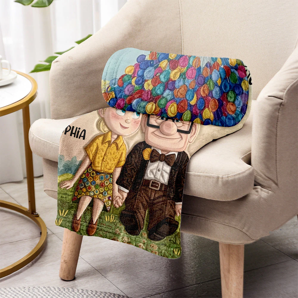 DSNY You Will Always Be My Greatest Adventure - Personalized Blanket - Gift For Couples, Movie Fans | NL122 - Image 3