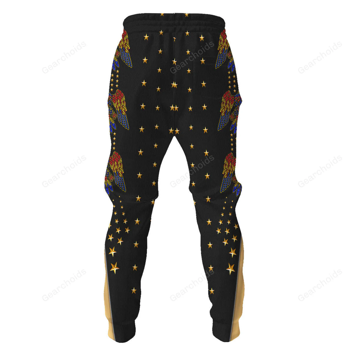 Elvis Aloha Black - Costume Cosplay Hoodie Sweatshirt Sweatpants CSELV010 - Image 6
