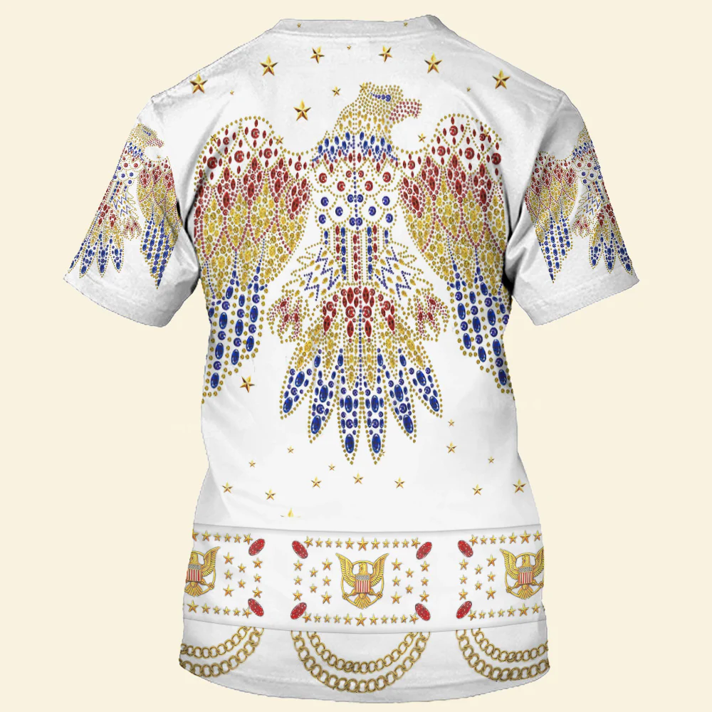 Elvis Aloha Costume From Hawaii - Hawaiian Hoodie Sweatshirt T-Shirt Sweatpants CSELV001 - Image 10