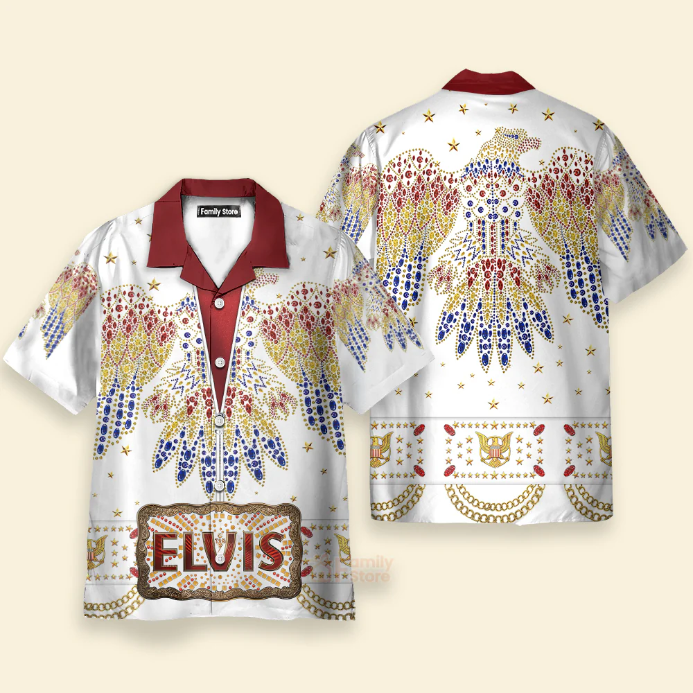 Elvis Aloha Costume from Hawaii New - Costume Cosplay Hoodie Sweatshirt Sweatpants CSELV003 - Image 4