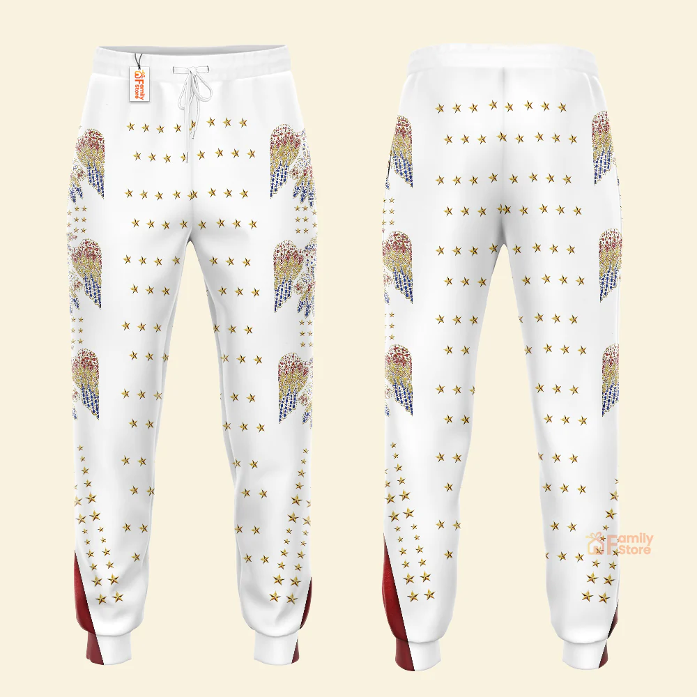 Elvis Aloha Costume from Hawaii New - Costume Cosplay Hoodie Sweatshirt Sweatpants CSELV003 - Image 7