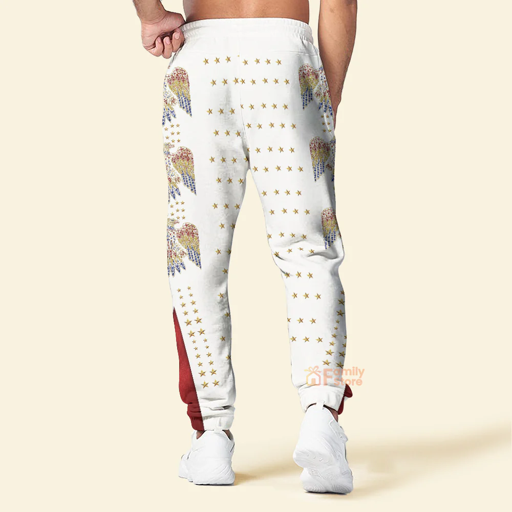 Elvis Aloha Costume from Hawaii New - Costume Cosplay Hoodie Sweatshirt Sweatpants CSELV003 - Image 9