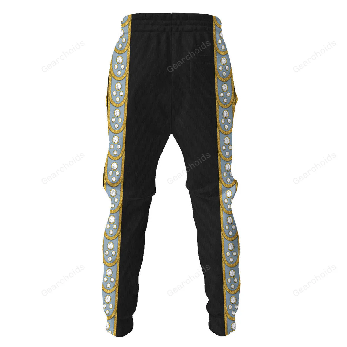 Elvis Armadillo suit in Blue on Black - Costume Cosplay Hoodie Sweatshirt Sweatpants CSELV041 - Image 8