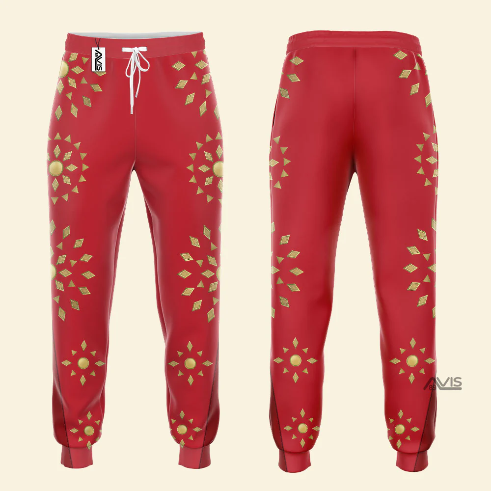 Elvis Burning Love Costume Red - Costume Cosplay Hoodie Sweatshirt Sweatpants CSELV014 - Image 9