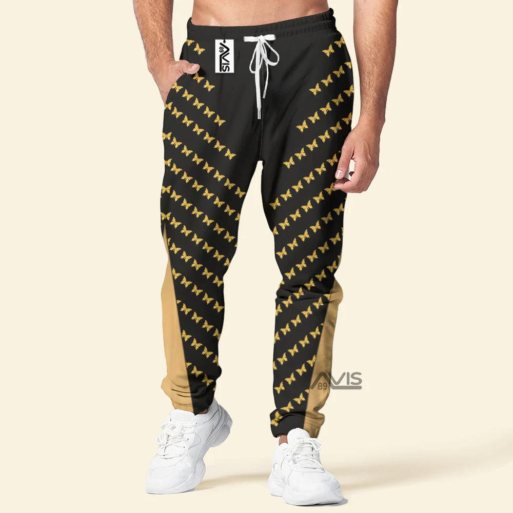 Elvis Butterfly Black - Costume Cosplay Hoodie Sweatshirt Sweatpants CSELV026 - Image 7