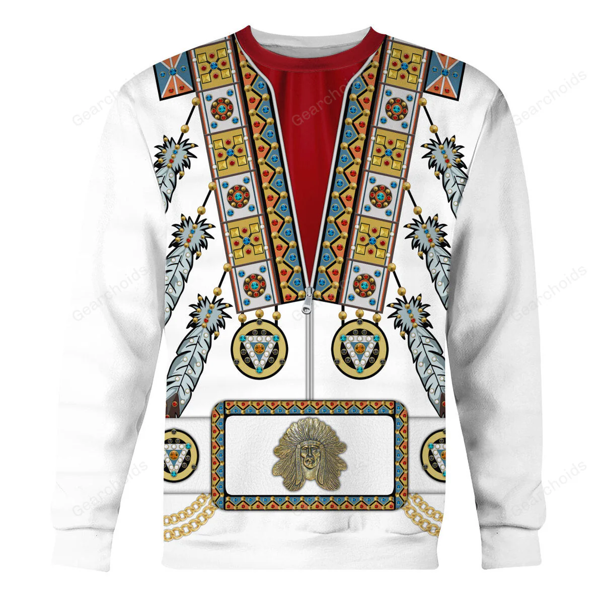 Elvis Chief - Costume Cosplay Hoodie Sweatshirt Sweatpants CSELV021 - Image 4