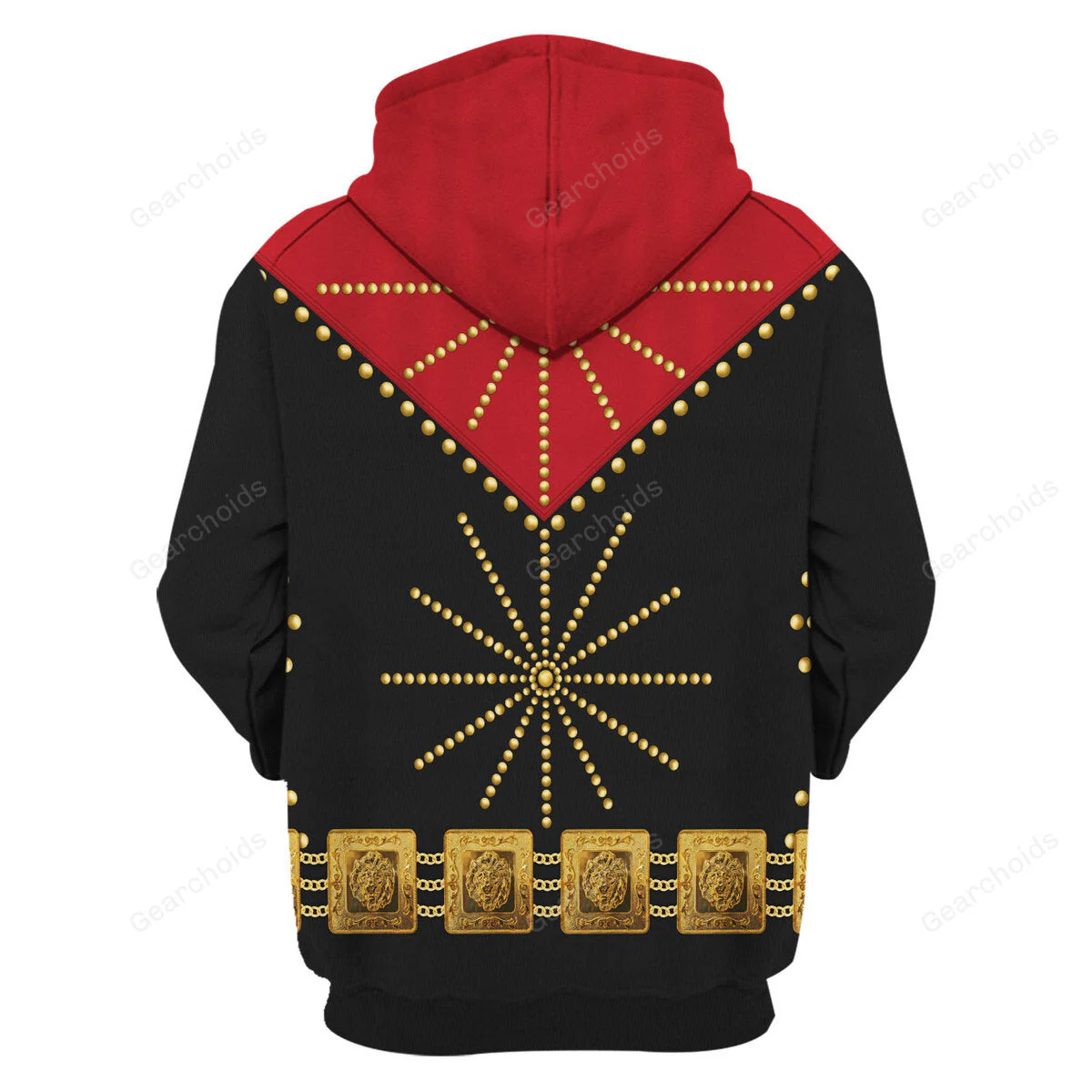 Elvis Cisco Red - Costume Cosplay Hoodie Sweatshirt Sweatpants CSELV048 - Image 4