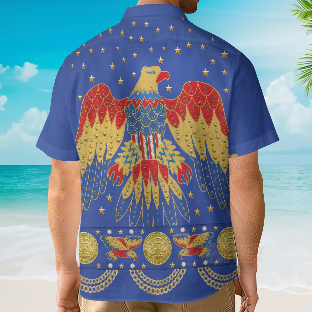 Elvis EAGLE Blue - Costume Cosplay Hoodie Sweatshirt Sweatpants CSELV023 - Image 12