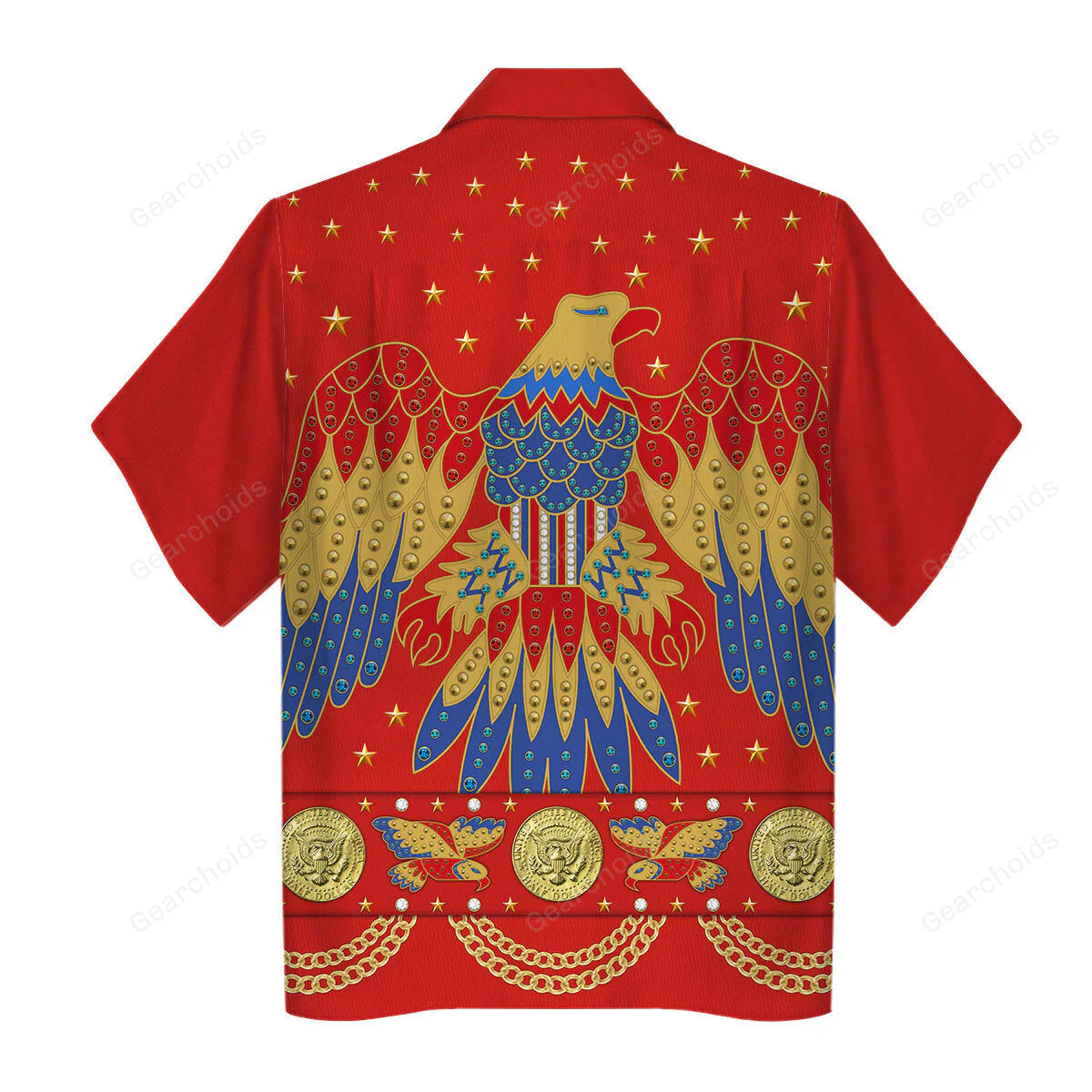 Elvis EAGLE Red - Costume Cosplay Hoodie Sweatshirt Sweatpants CSELV026 - Image 10
