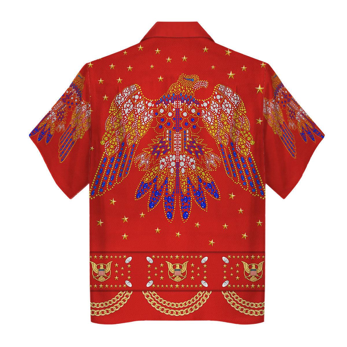 Elvis EAGLE Red Costume - Hoodie Sweatshirt T-Shirt Sweatpants CSELV028 - Image 6