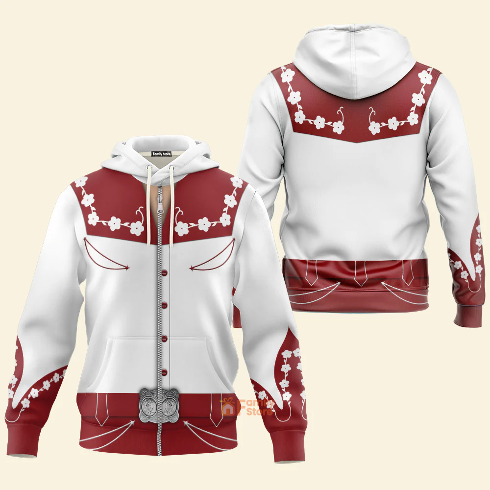 Elvis 'Loving You' 1957 - Costume Cosplay Hoodie Sweatshirt Sweatpants CSELV019 - Image 2