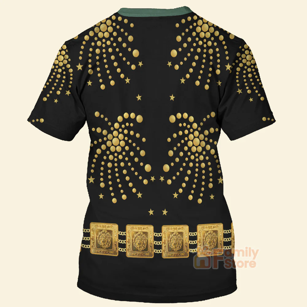 Elvis Presley The Fireworks - Costume Cosplay 3D TShirt - Image 3