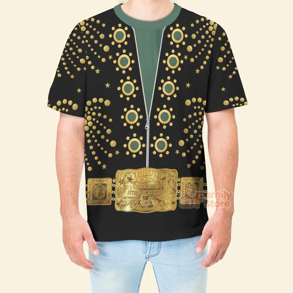 Elvis Presley The Fireworks - Costume Cosplay 3D TShirt - Image 4