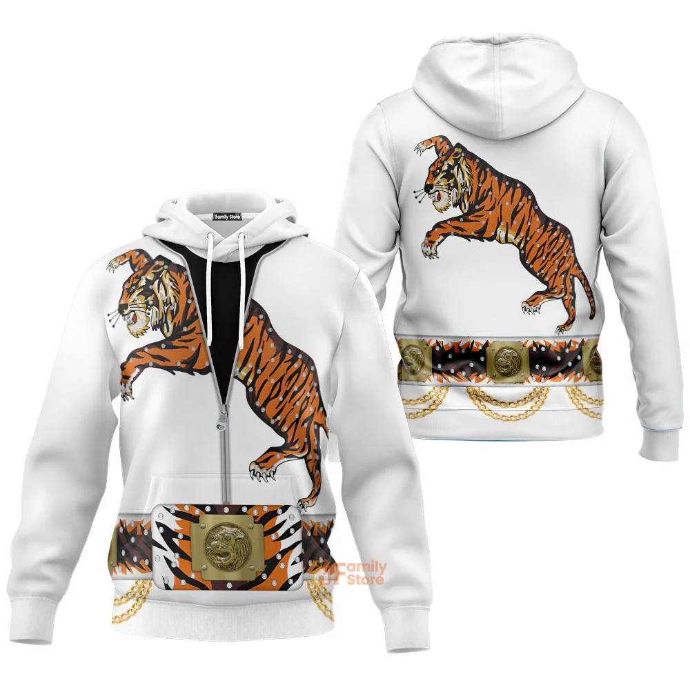 Elvis Presley Tiger Costume - Costume Cosplay  Hoodie Sweatshirt Sweatpants CSELV002 - Image 3