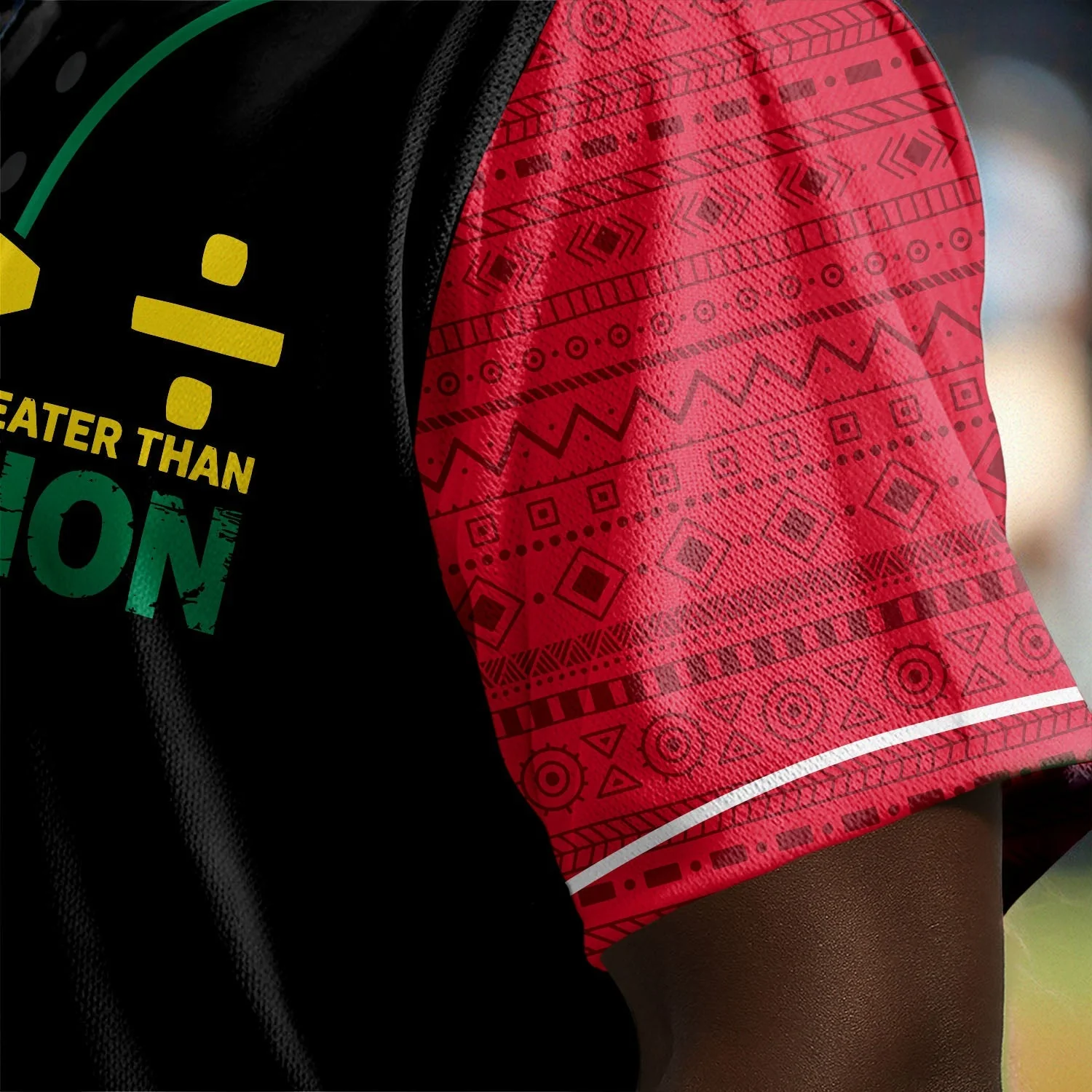 Equality Is Greater Than Division - African American Baseball Jersey - Gift for Black Dad, Grandpa, Husband - Image 6