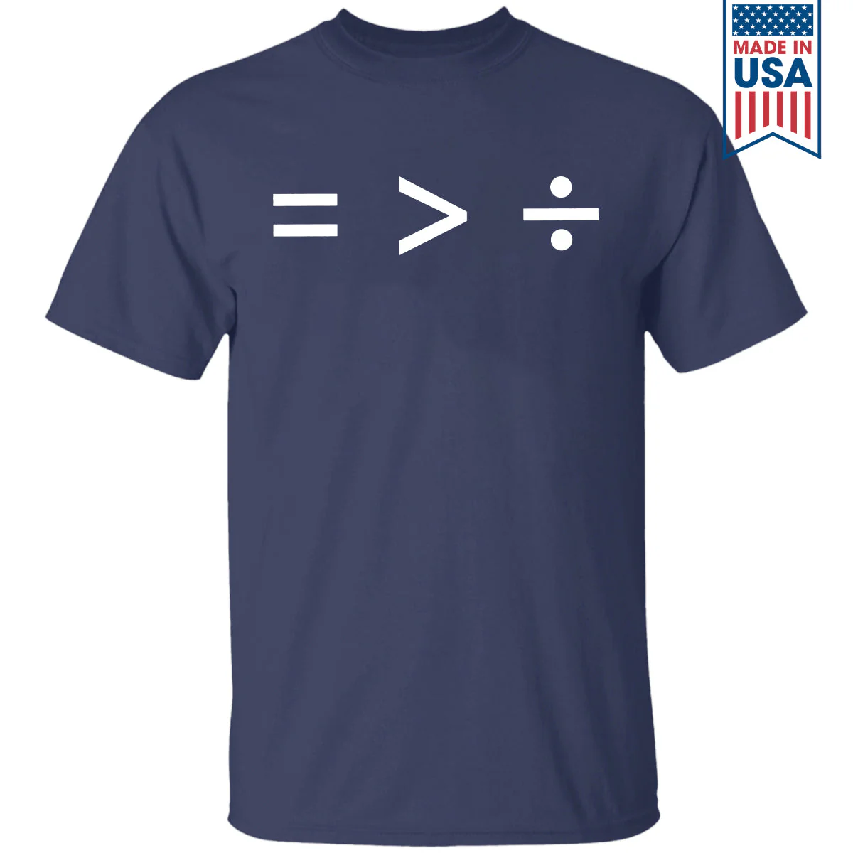 Equality Is Greater Than Division Book Lovers Gift T-Shirt - Image 2
