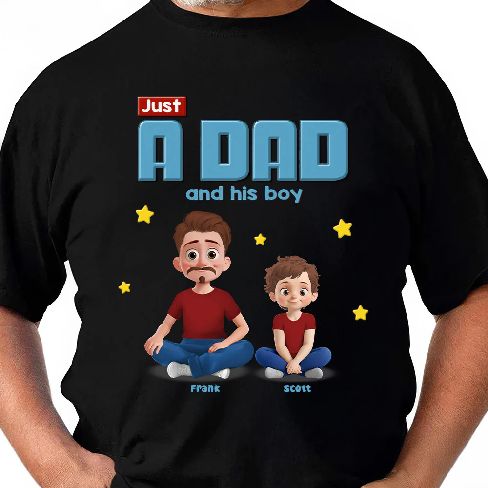 Every Adventure Starts With Dad - Personalized Shirt - Gift For Dad, Father's Day | GR25 NA94 - Image 5