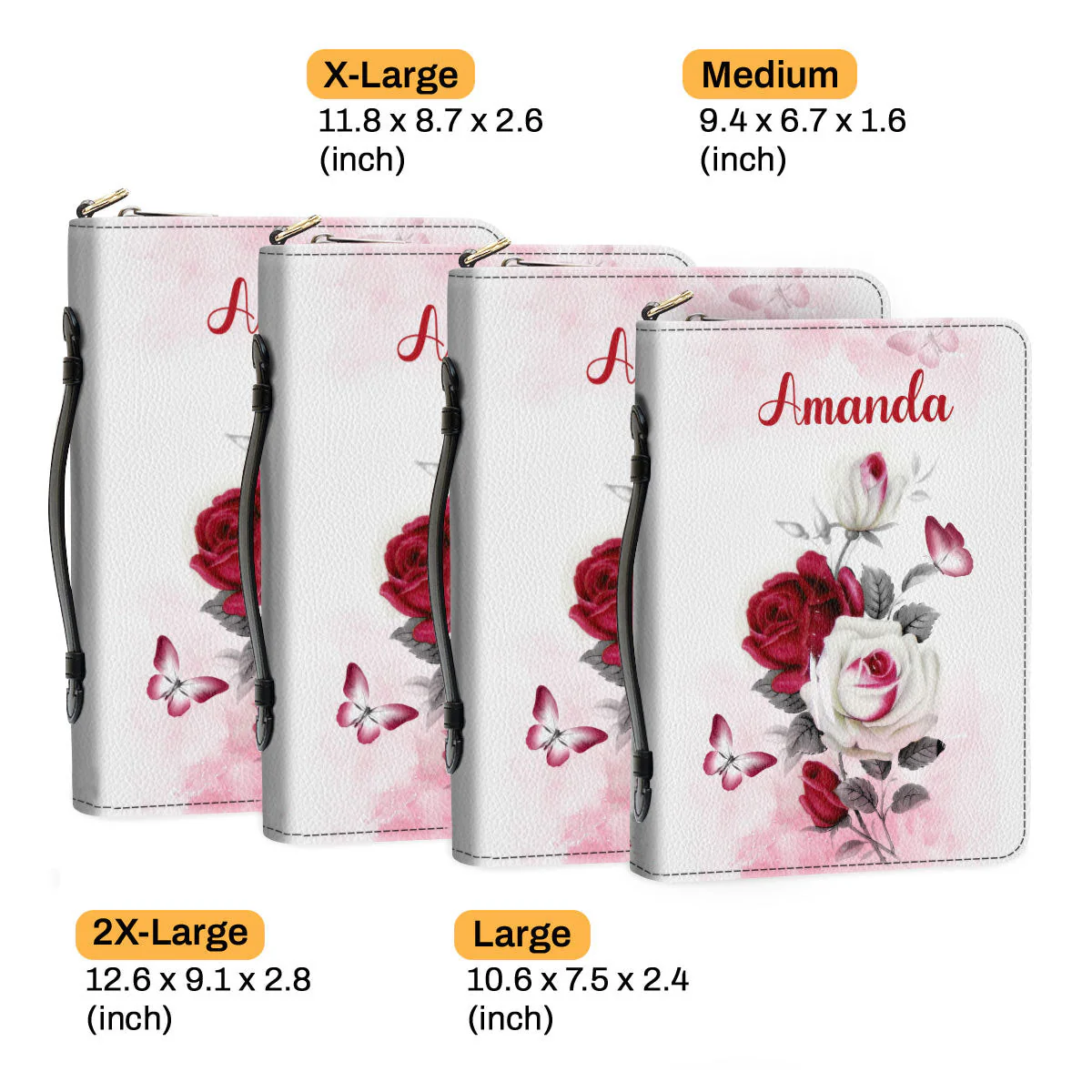 Faith, Hope And Love Corinthians 13:13 - Thoughtful Gift For Christians - Personalized Bible Covers - AT4080846 - Image 6